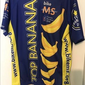 2008 Vomax Top Banana Cycling Jersey  Mens Size Large